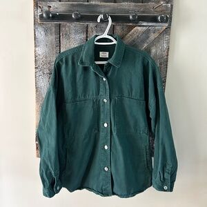 Wonen's Ardene Button Down Shacket w/Side Pockets